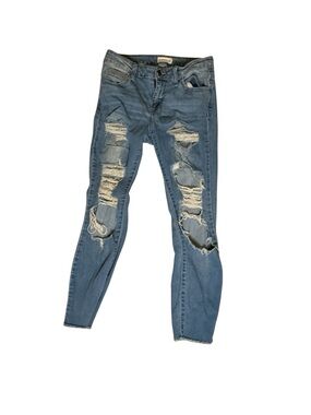 Cello Distressed Skinny Jeans